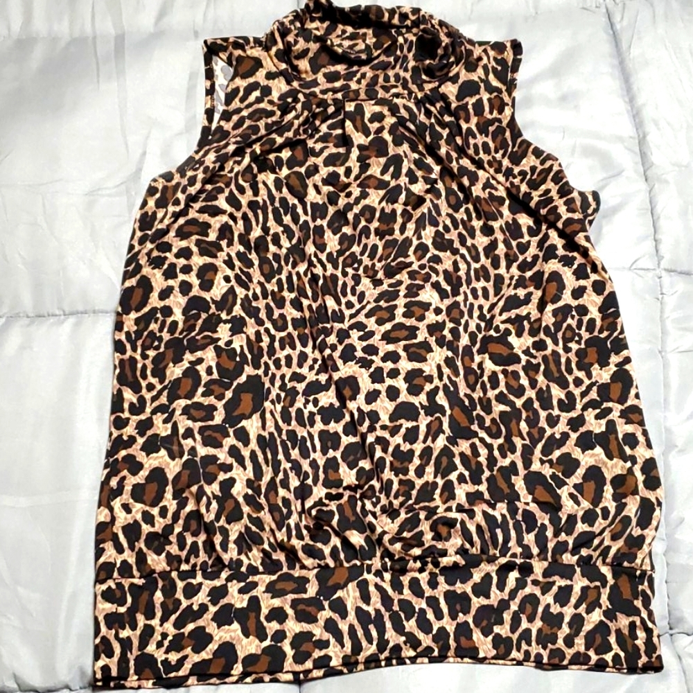 High neck top